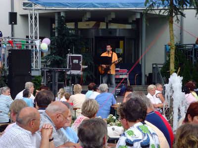 Diskothek mit Livemusik